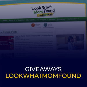 Giveaways LookWhatMomFound